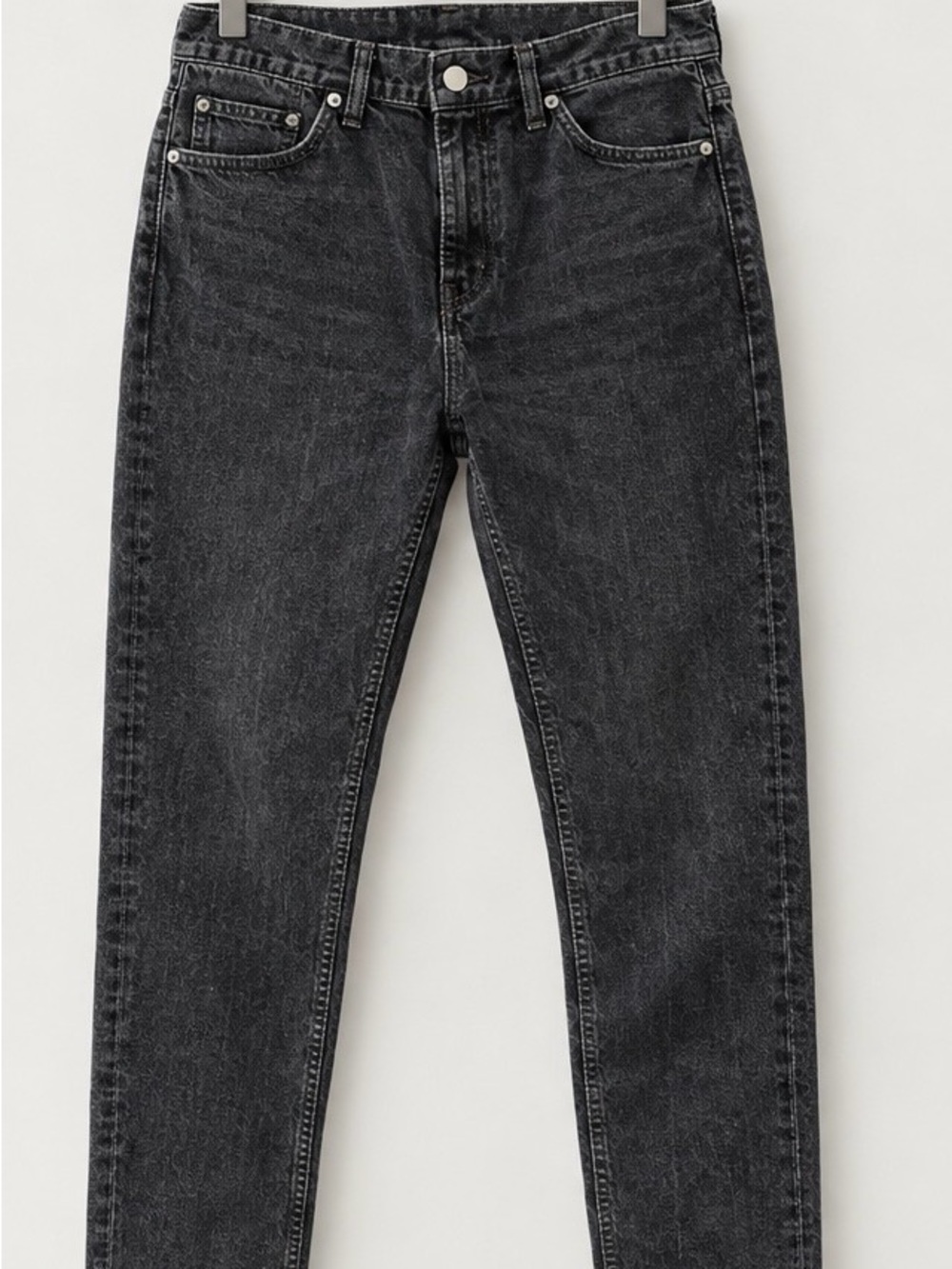 Banana Republic Slim Fit Men's Black Washed Jeans 34x30